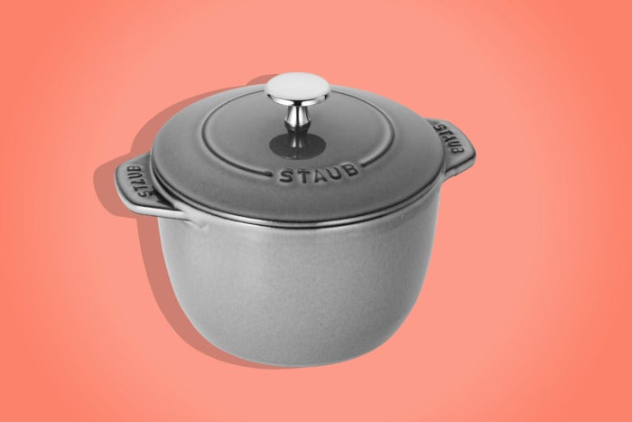 Staub Cast-Iron 1.5-Quart Petite French Oven.